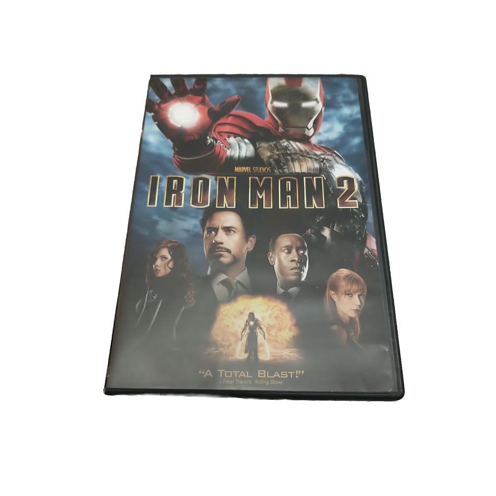 Iron Man 2 DVD 2010 Marvel Studios Paramount DV139974 Action Movie